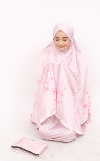 Praying Set [Mukena Premium] Ayaka in Pinggala by O Guzel Indonesia