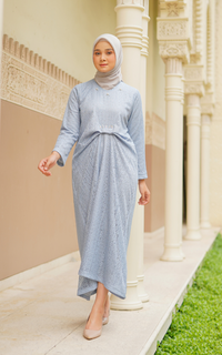 Kaftan Salvia Kaftan - Aqua Blue