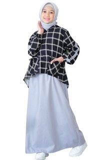 kids' clothing Gamis Outer Hoodie Anak  LGA 846