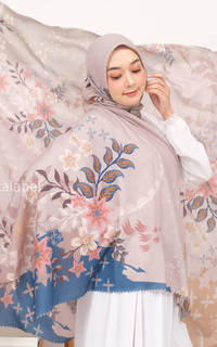 Hijab Motif Voal Signature Premium - Royale (Motif Series by Zilkalabel)