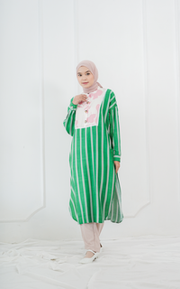 Tunic Abame Kama Tunic Stripe Green