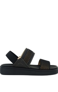 Sepatu Kaninna TRINITY Women Sandal in Black