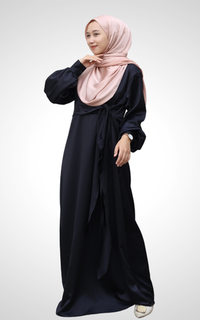Gamis Zahra Dress Wanita Bahan Dior Premium