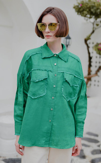 Shirt Hera Pocket Shirt - Emerald