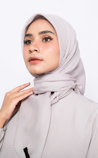Hijab Polos Voila Paris Square Grey