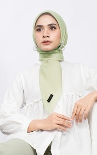 Hijab Polos Voila Paris Square Avocado