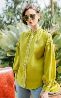 Kemeja Kalula Shirt - Lime 