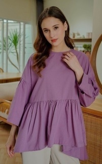 Blus Naura Blouse - Purple