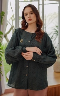 Kemeja Wilma Shirt - Green