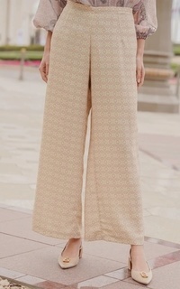 Celana Festive Pants - Cream