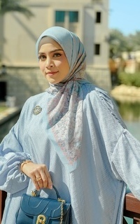 Hijab Motif Al Qasr Voile Square - Mosaic