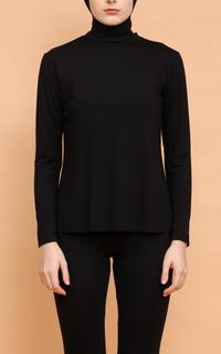 Blus ALUNICORN - KANEEA BASIC INNER BLOUSE DEEP BLACK