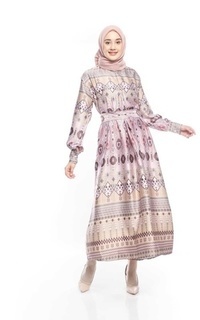 Gamis Faliha Ied Series Dress Sakura