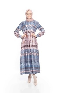 Gamis Faliha Ied Series Dress Iris