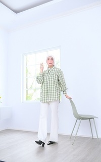 Blouse Norah Seana Plaid 2301