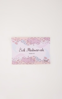 Ticket HIJUP Greeting Card Eid Mubarak