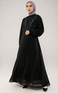 Gamis Gausia Dress Black