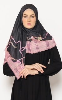 Hijab Motif MAEGHAN SERIES_BLACK