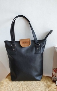 Tas Ciela Totebag Kulit Wanita BLACK-677564