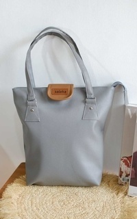 Tas Ciela Totebag Kulit Wanita GREY-677566