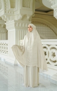 Mukena Tapis Prayer Robe Oxford Tan