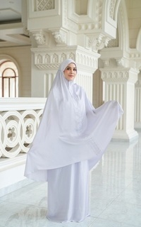 Mukena Tapis Prayer Robe Orchid Petal