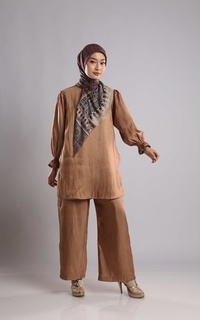 Palazzo Baju Wanita/One Set/Janni  Khaki