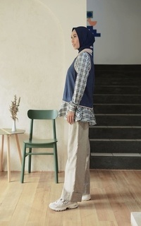 Kemeja TUNEECA DAILY KEMEJA Myra - D-0422003 Navy-677873
