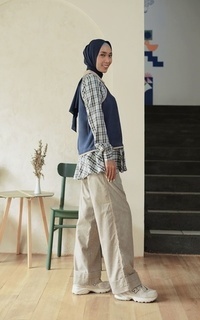 Kemeja TUNEECA DAILY KEMEJA Myra - D-0422003 Navy-677875