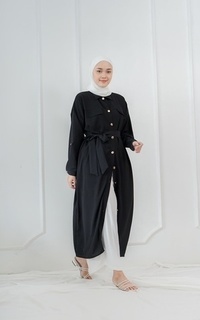 Tunik Abame Amor Long Tunic Black