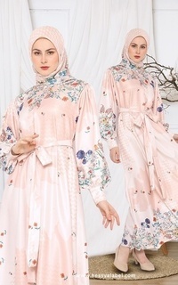 Gamis DRESS MELCIA_CREAM