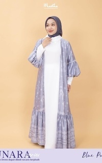 Gamis Maetha - Outer Gamis Wanita Dewasa Lunara Series Size Standar