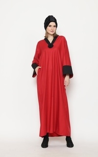 Gamis Jasmine Dress Red