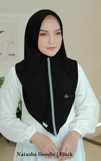 Hijab Motif Natasha Hoodie - Allsize