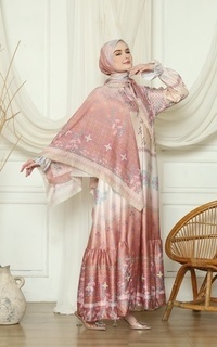 Long Dress DRESS SEKAR SERIES_PEACH