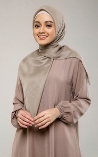 Hijab Polos Everyday Scarf - Taupe