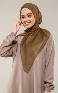 Hijab Polos Everyday Scarf - Coca Mocha