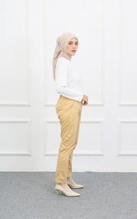 Celana Nada Pant - Cream ZRN Cream-681233