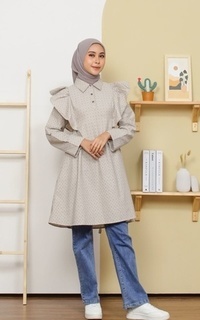 Tunic Ukh Tunic Pattern Light Grey