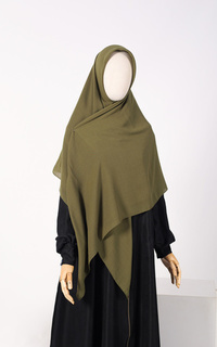 Plain Scarf Kaiya Voal Syar'i - Army