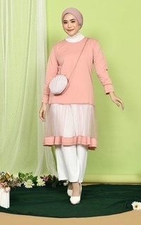 Tunik Mybamus Akhila Mix Jarin Tunic Dusty M15330 R71S6