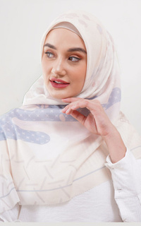 Hijab Motif San Marco  Kyoto Signature Square Voile Scarf