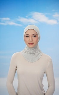 Scarf Cap Inner Ninja - Taupe