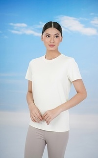 Inner Shirt Everyday Inner Short Sleeves - Egret