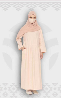 Long Dress RachmiaGamis Anwah Casual Moslem