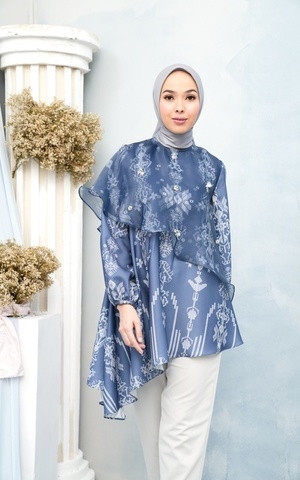 Tunic Lingga Tunic Biru Nila