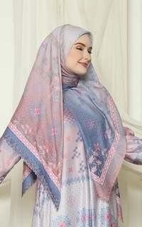 Printed Scarf SEKAR SERIES_NAVY