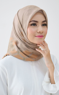 Printed Scarf Samira Hijab Olive