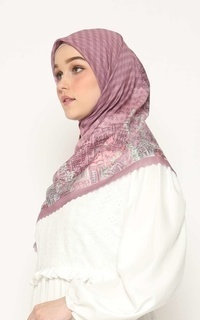 Hijab Motif LONDON SERIES_RASPBERRY