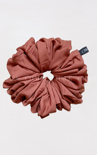 Headpiece New Voluminous Scrunchie Terra Cotta